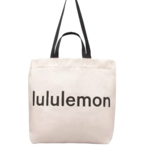 Lululemon Double-Handle Canvas Tote Bag 17L